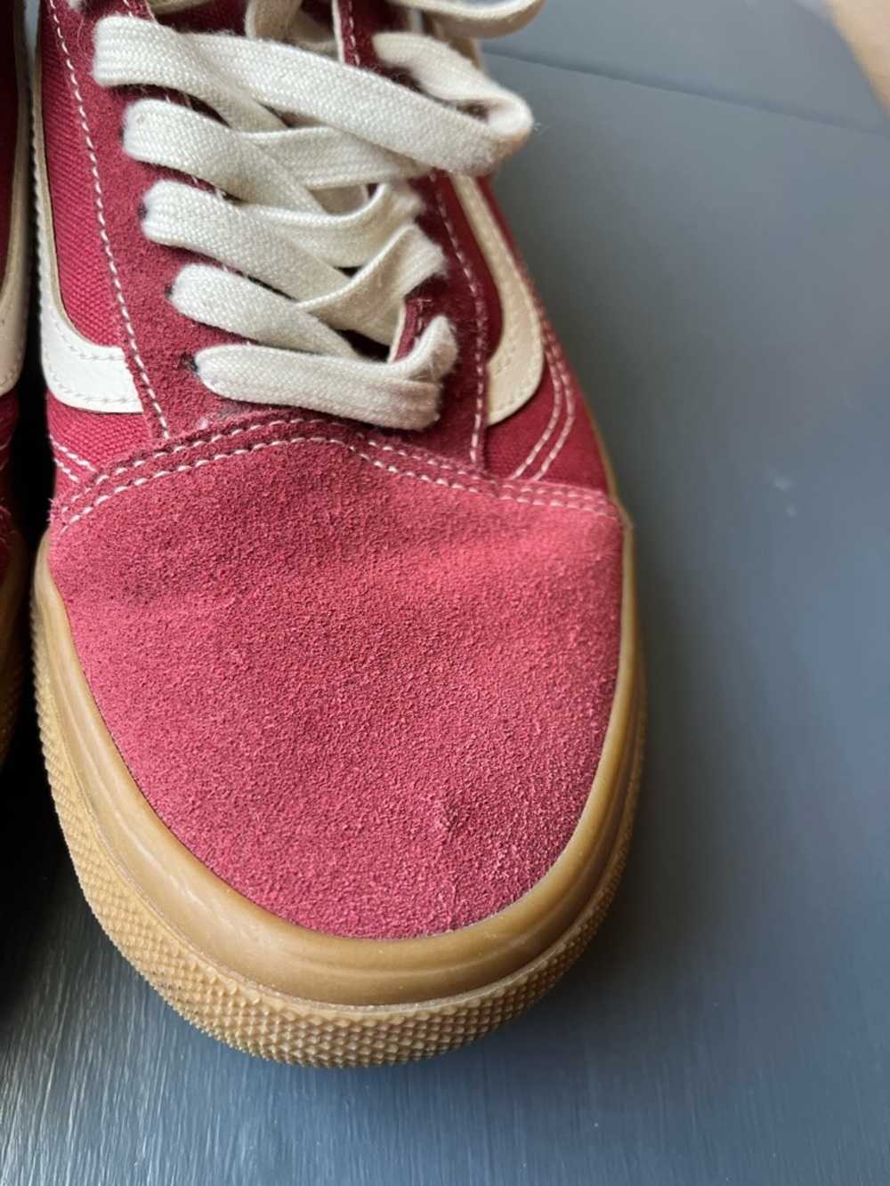 Vans red gumshoe sneakers 8 Men’s/9.5 Women’s - Picture 2 of 6